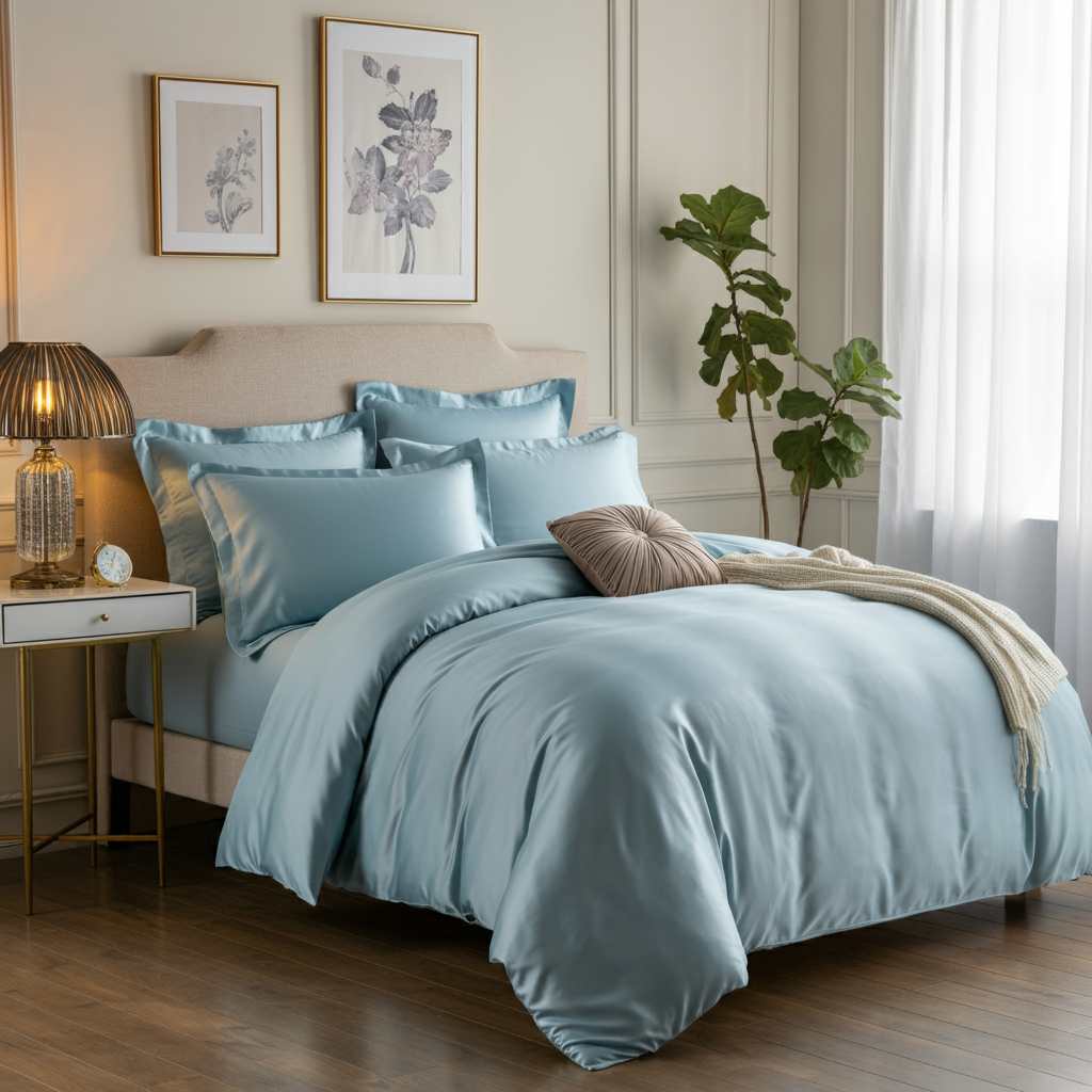 Charm Baumwolle Satin Bettwäsche