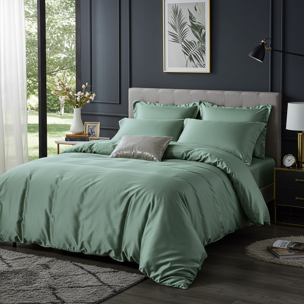 Charm Baumwolle Satin Bettwäsche