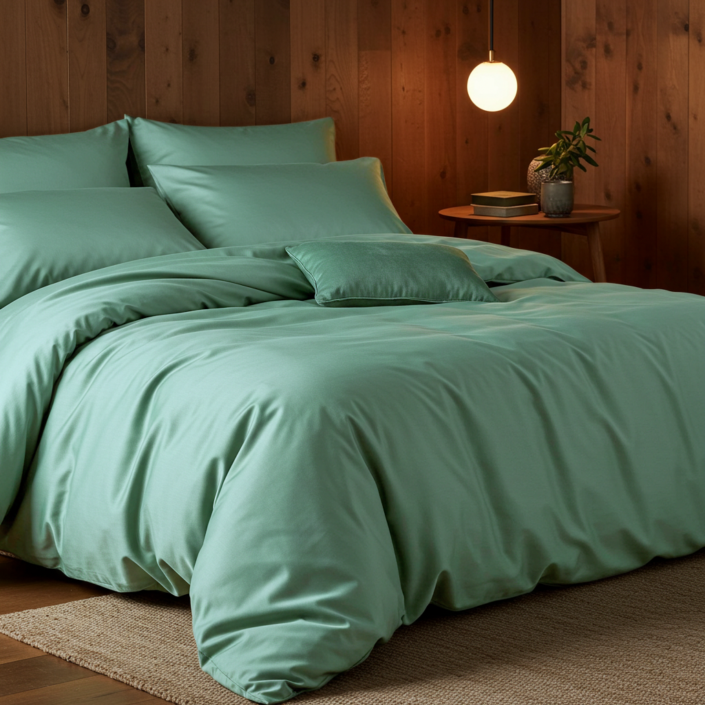 Luxe Baumwolle Satin Kissenbezug