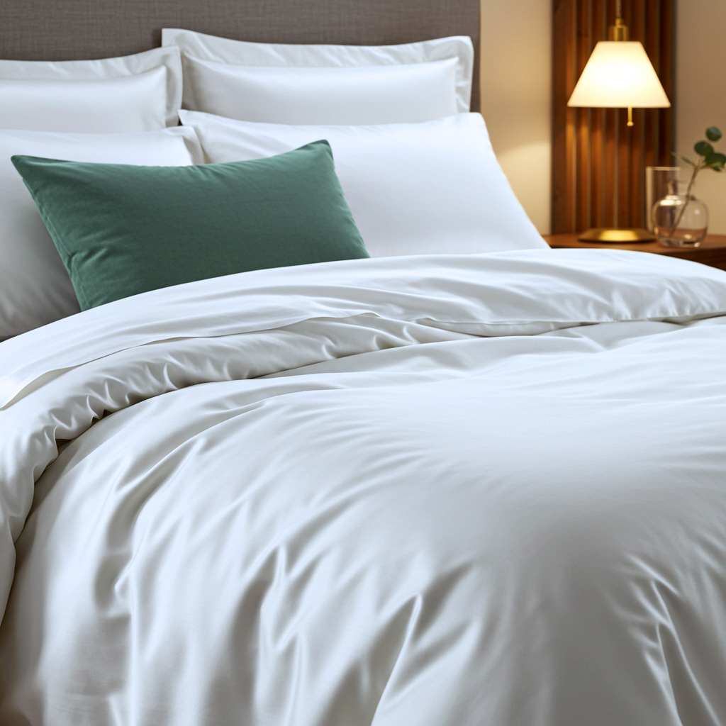 Luxe Baumwolle Satin Kissenbezug