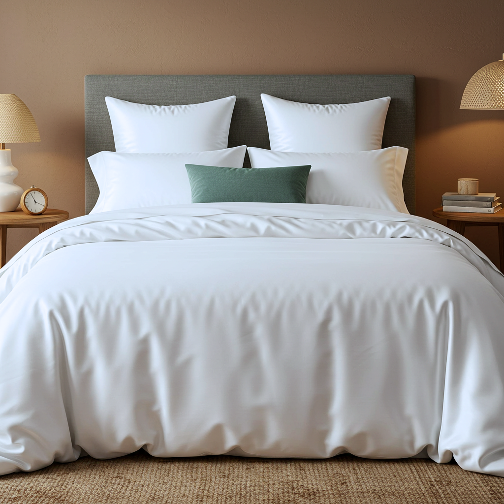 Luxe Baumwolle Satin Kissenbezug