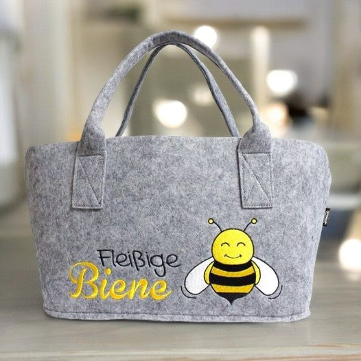 Filztasche "Fleißige Biene New" - Boxkorb.de