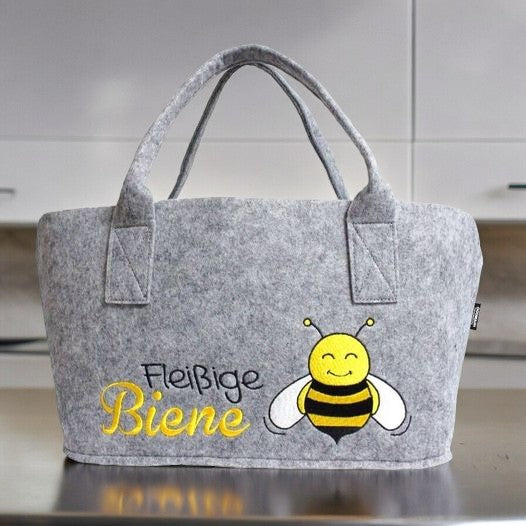 Filztasche "Fleißige Biene New" - Boxkorb.de
