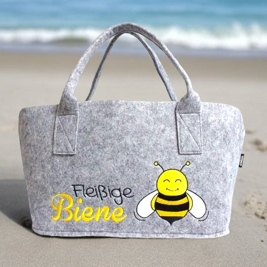 Filztasche "Fleißige Biene New" - Boxkorb.de