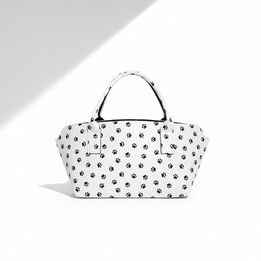 Filztasche "Paw Prints"