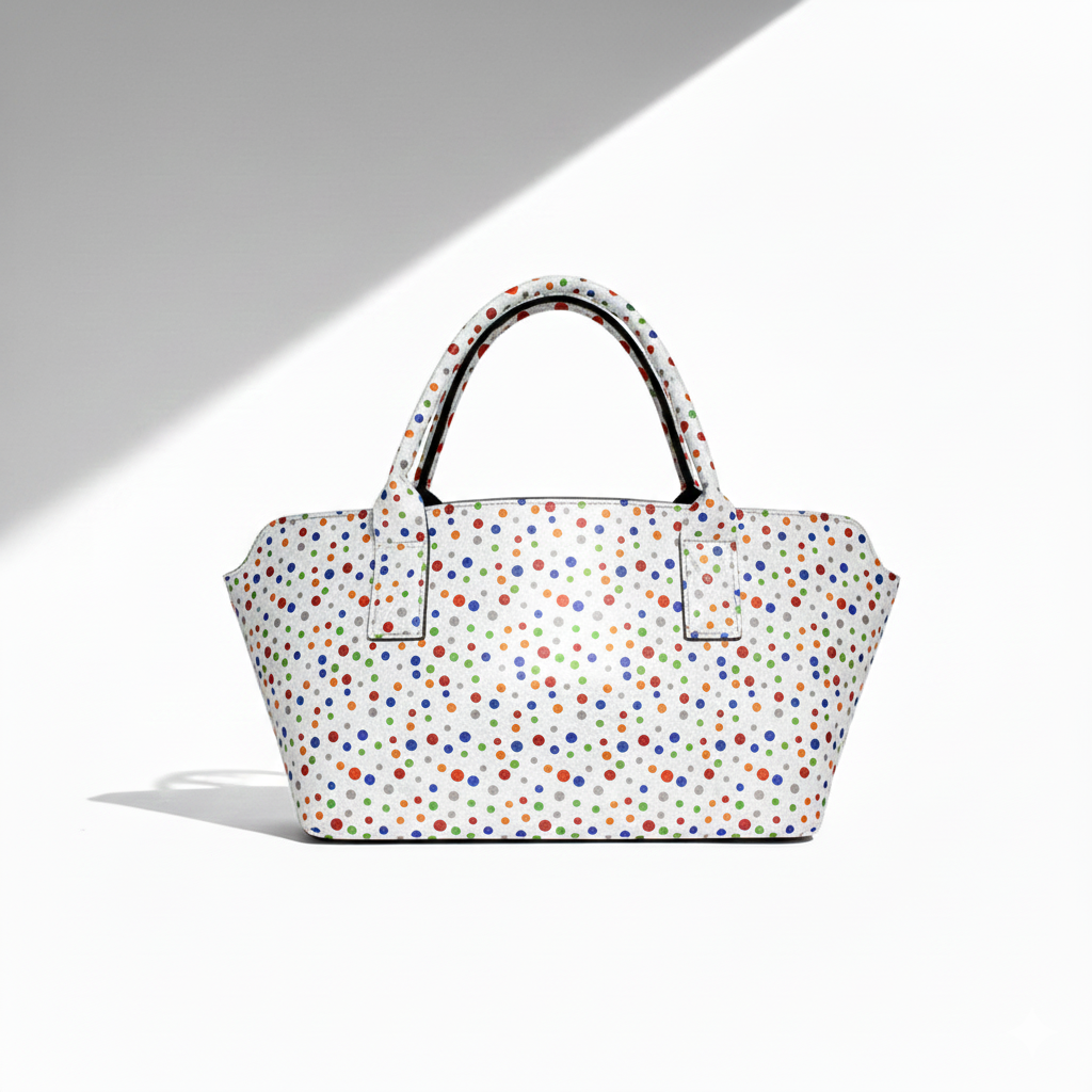 "Polka Dot Paradise" - Die fröhliche Filztasche