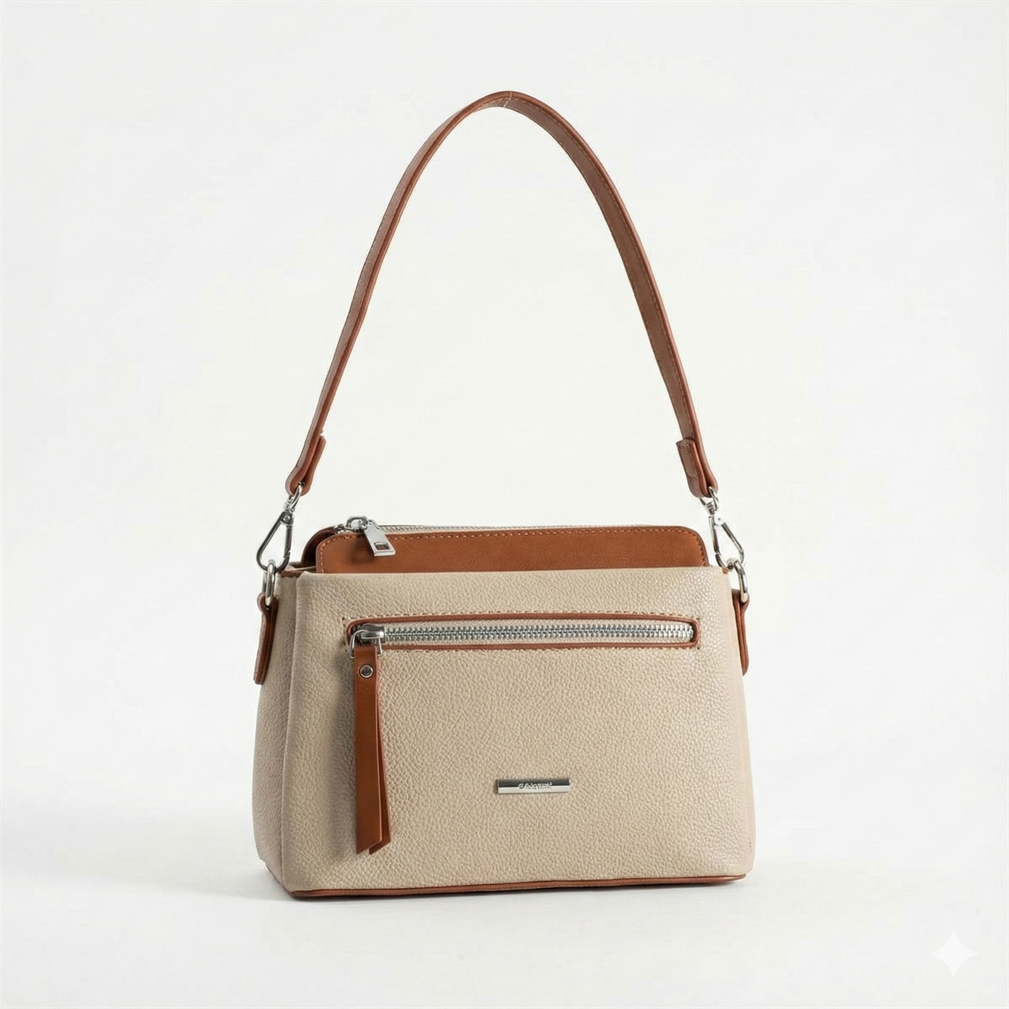 Umhängetasche "LUNA" – Das 5-Fächer-Ordnungswunder