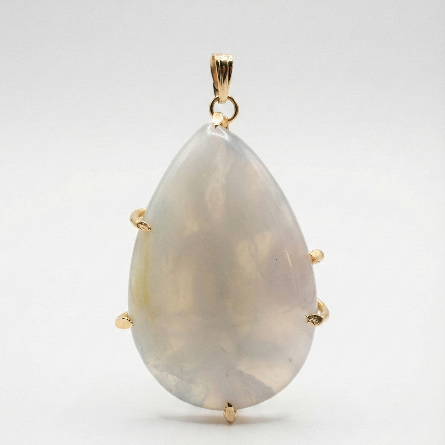 Tropfen-Anhänger aus Naturstein