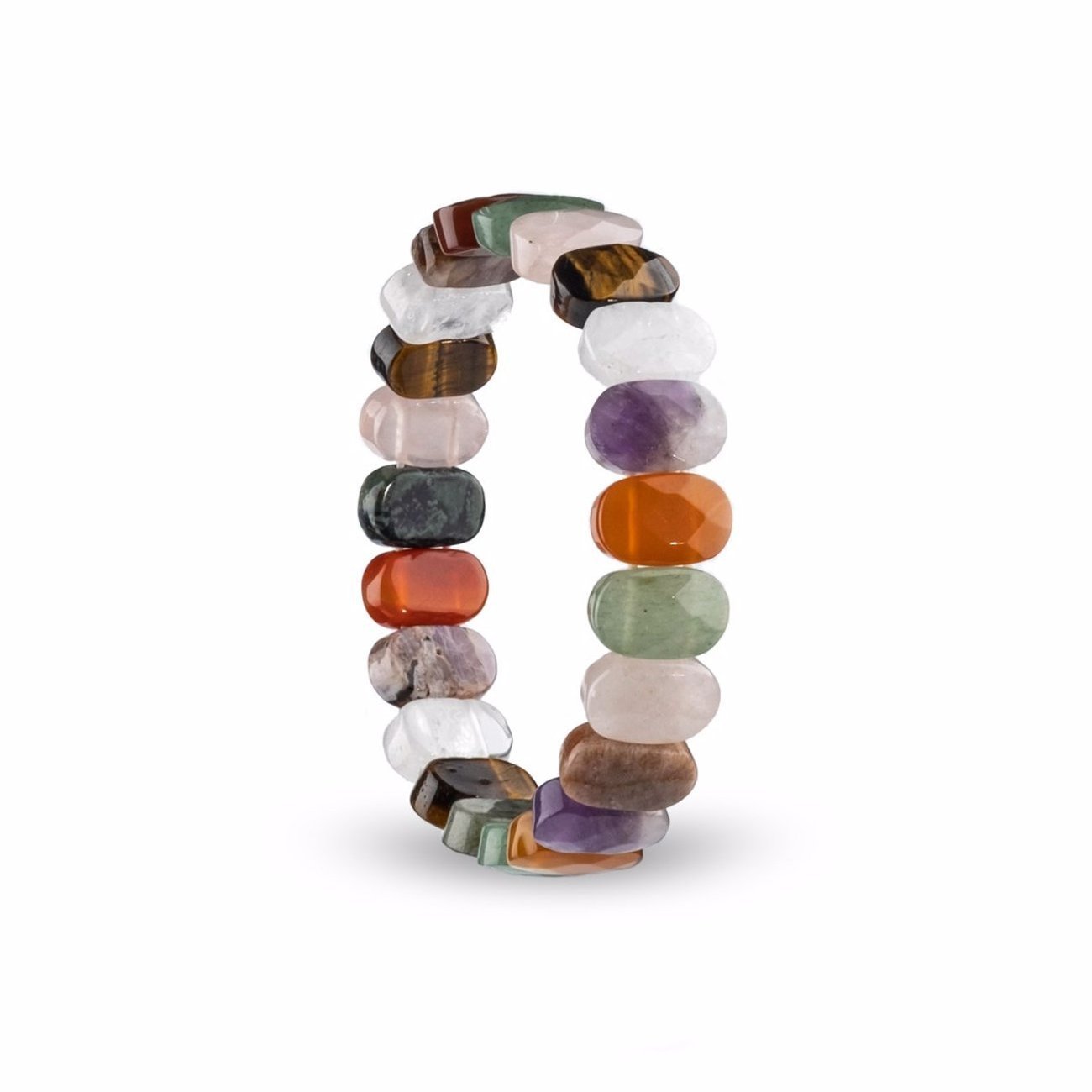 Einzigartiges Naturstein - Armband - Boxkorb