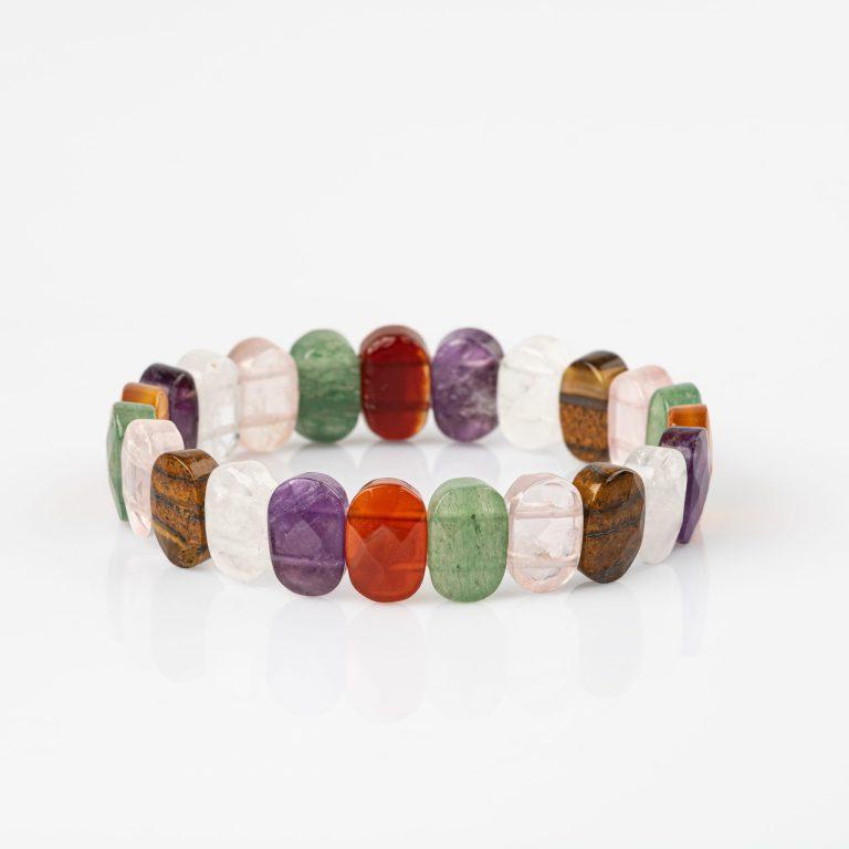 Einzigartiges Naturstein - Armband - Boxkorb
