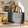 Filz - Tasche mit Spruch - Boxkorb