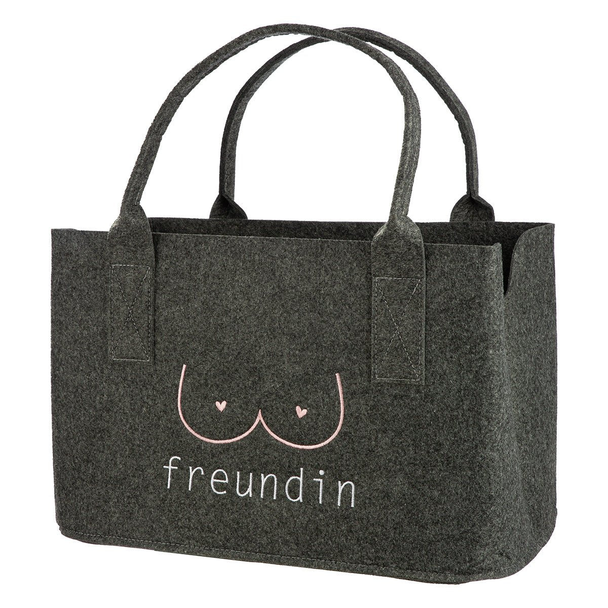 Filztasche "Busenfreundin" — Vorbestellung - Boxkorb