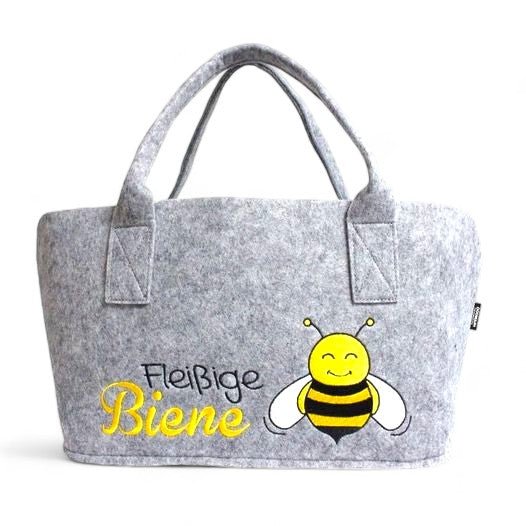 Filztasche "Fleißige Biene New" - Boxkorb