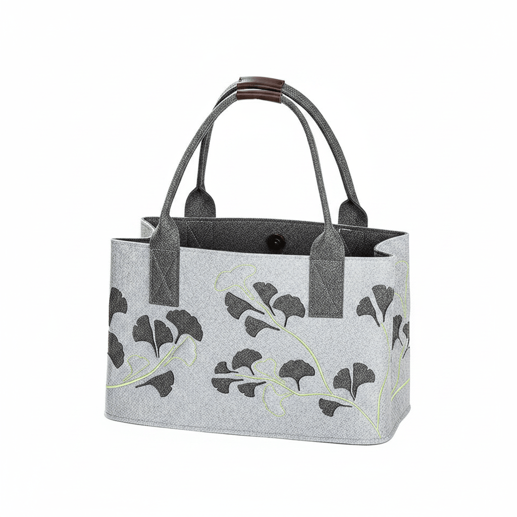 Filztasche "Ginkgo" — Vorbestellung - Boxkorb