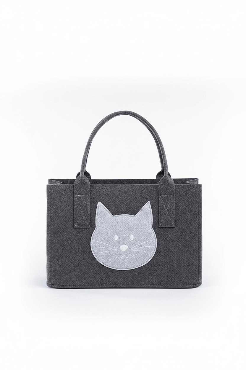 Filztasche "Katze" — Vorbestellung - Boxkorb