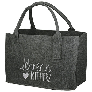 Filztasche "Lehrerin" — Vorbestellung - Boxkorb