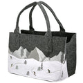 Filztasche "Schneevergnügen" — Vorbestellung - Boxkorb