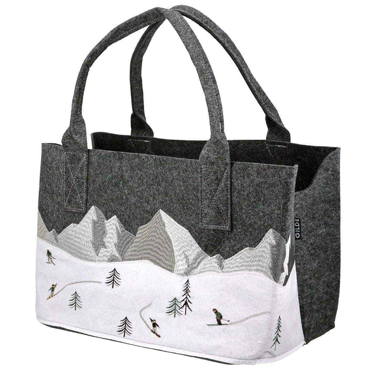 Filztasche "Schneevergnügen" — Vorbestellung - Boxkorb
