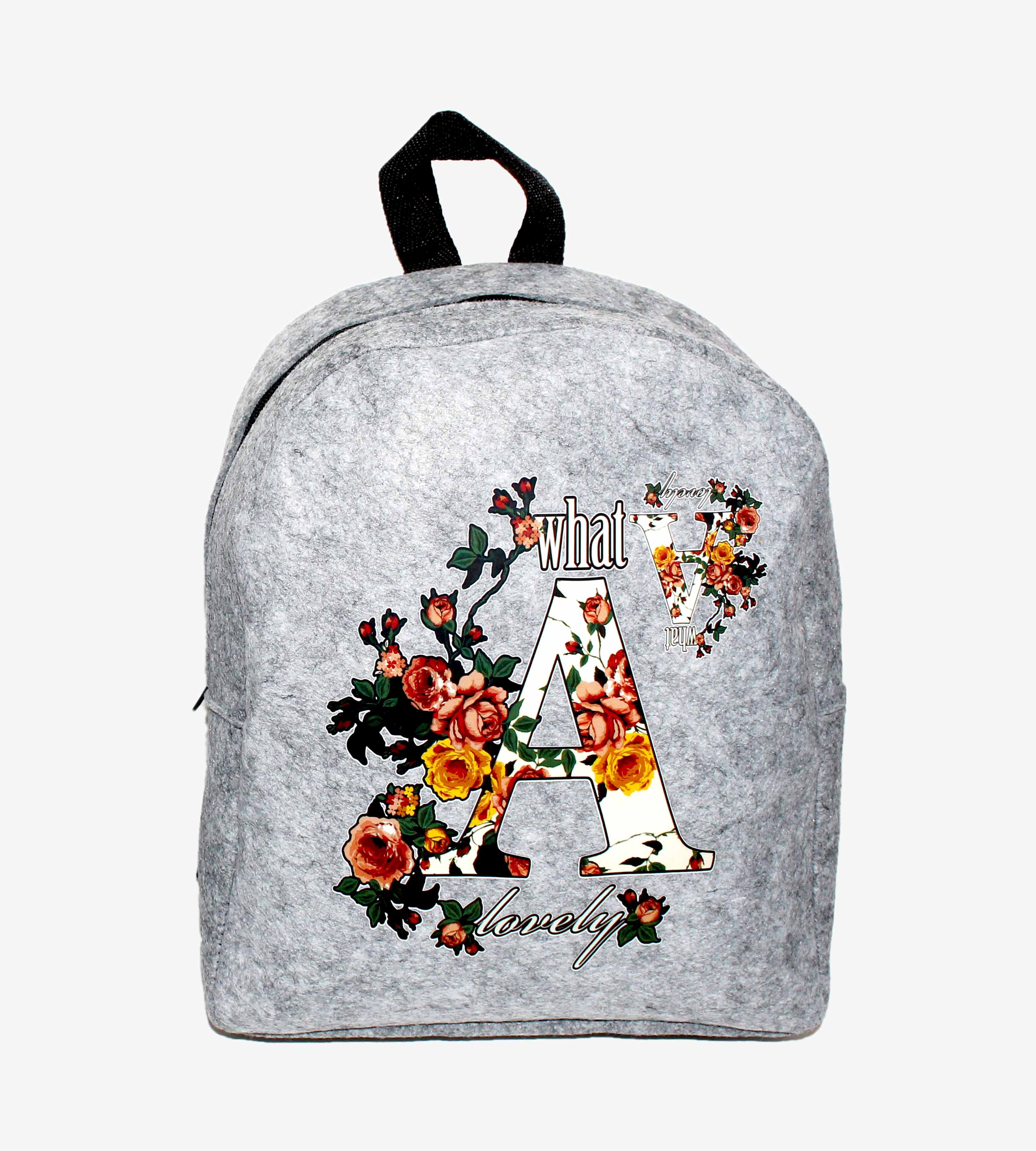 Rucksack Floral "What a lovely"