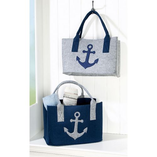 Filz Tasche Anker - Boxkorb