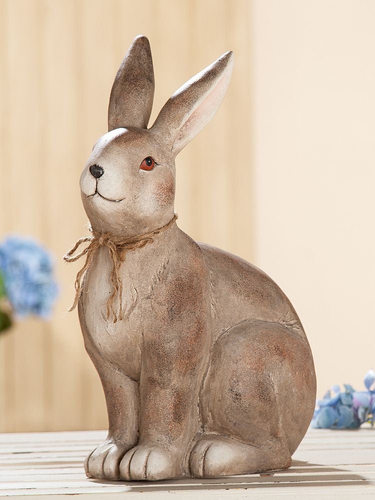 Magnesiahase Lilo – Osterhase Dekofigur - Boxkorb